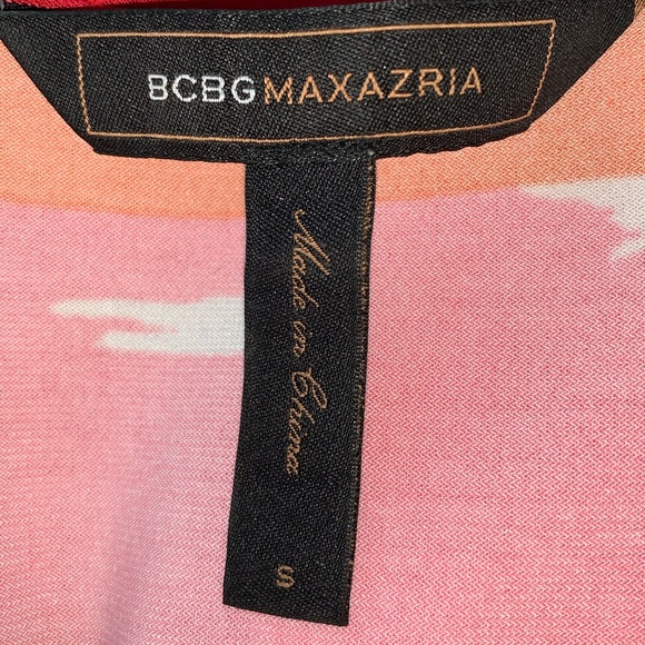 BCBG orange flowy dress - Picture 3 of 5